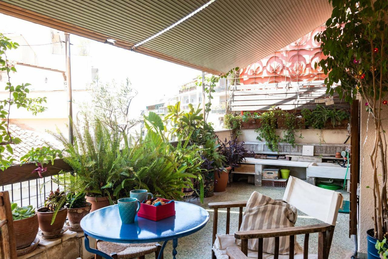 Stylish Flat With Veranda In The Heart Of Athen Exterior foto